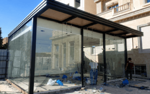Kuwait shade structures and carports installation — Haddad Muzallat