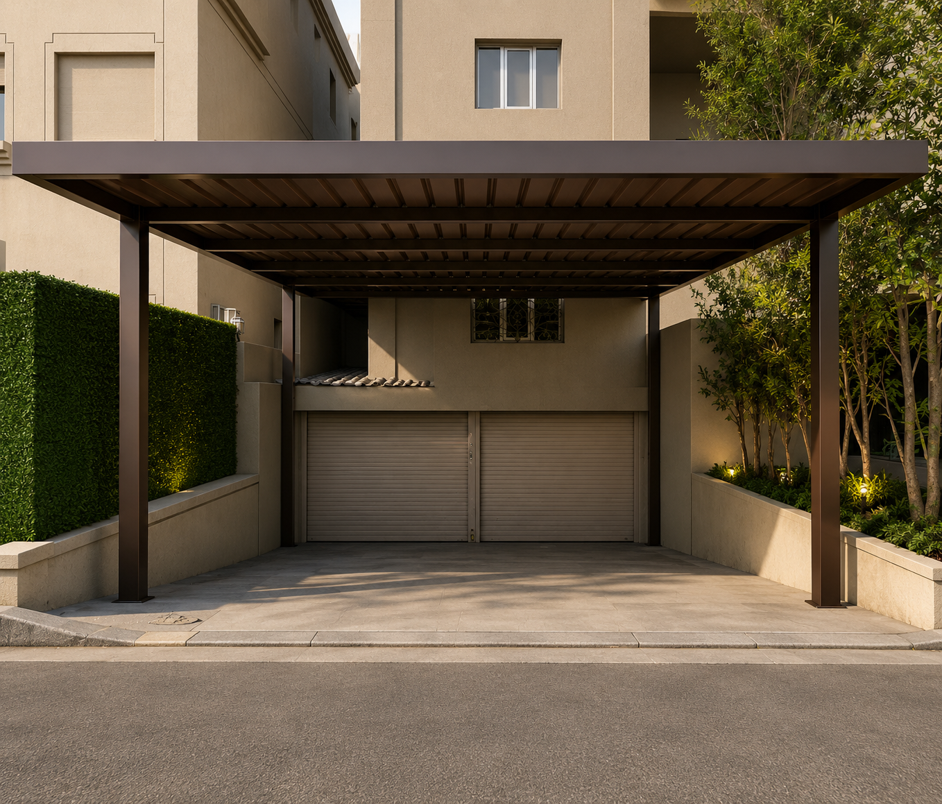 Garden Pergolas Kuwait Luxury Outdoor Living Custom Pergola Design