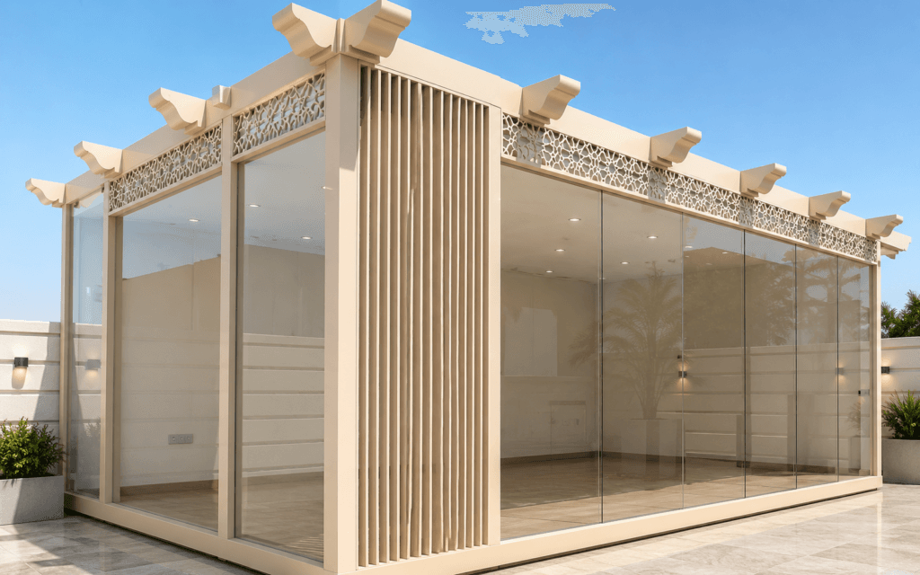 Haddad Muzallat Kuwait — metal fabrication and shade structure experts
